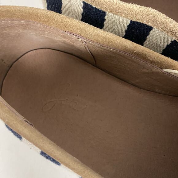 Joie Kidmore Slip-On Sneakers Women’s Size EUR 40 Stripe Canvas Nautical Summer - Picture 3 of 11